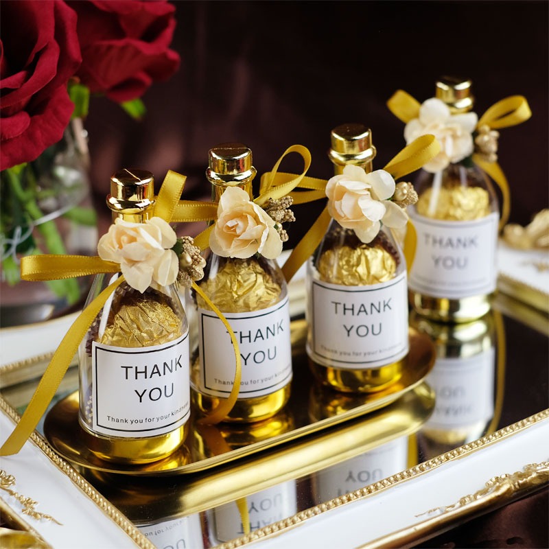 Wedding Supply Wholesale - 20/30 stuks transparante plastic fles geschenkdoos
