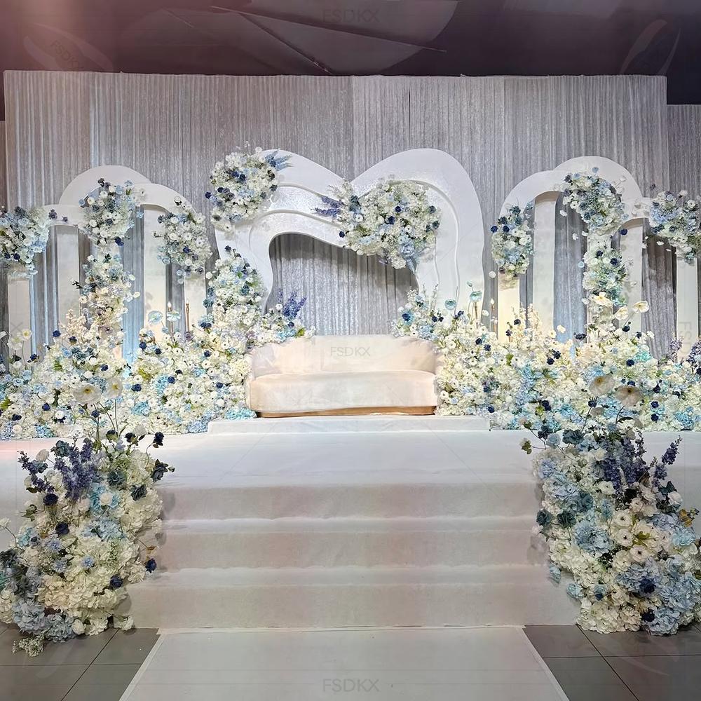 Wedding Supply Factory - Fabrieksdecoratie achtergrondpodium bruiloft evenement decoratie PVC