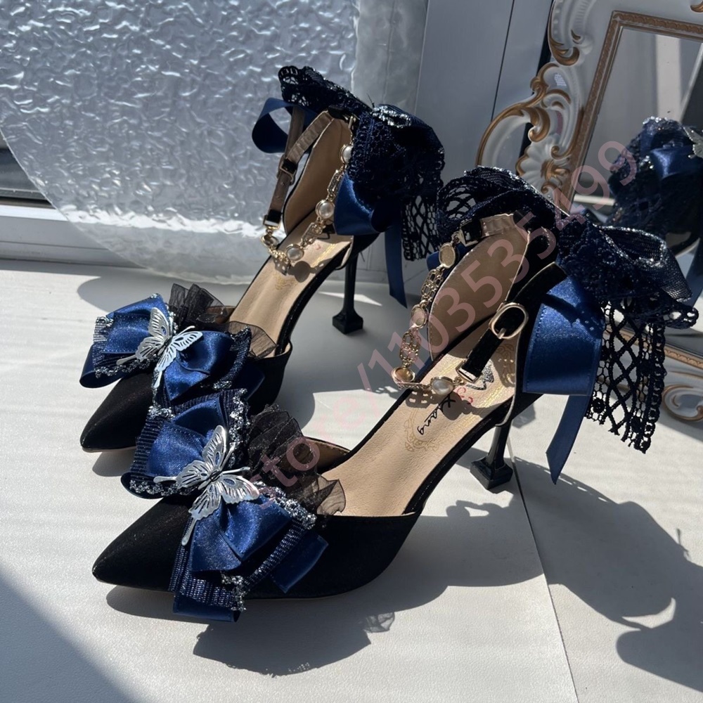 Wedding Fx - 2026 Nieuwe satijnen pumps met spitse