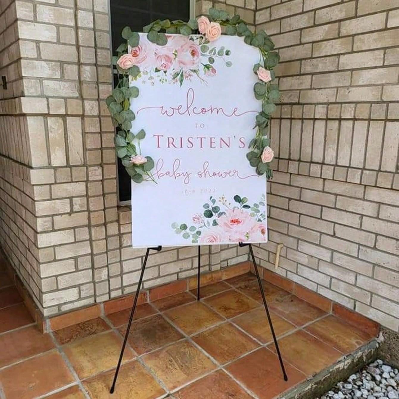 Wedding Ceremony Supply - 66 inch opvouwbare draagbare displaystandaard, opvouwbare