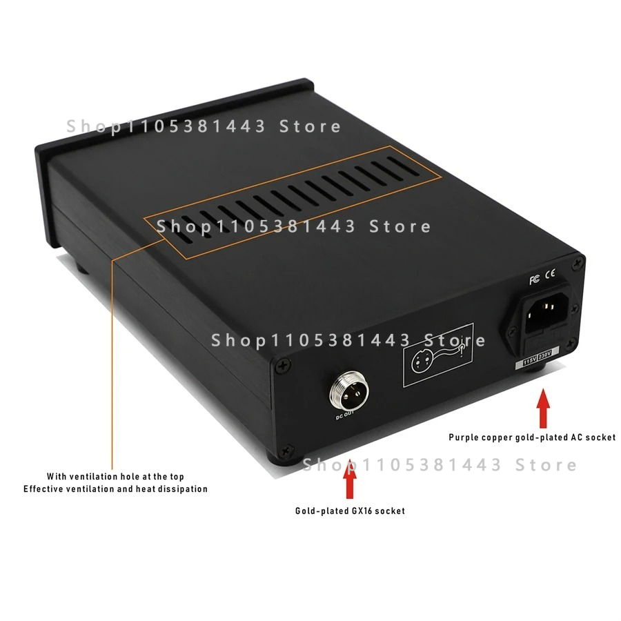Wedding Power Supply - Voor HIFI-audioapparaten met overdrukbeveiliging Ver HI-END