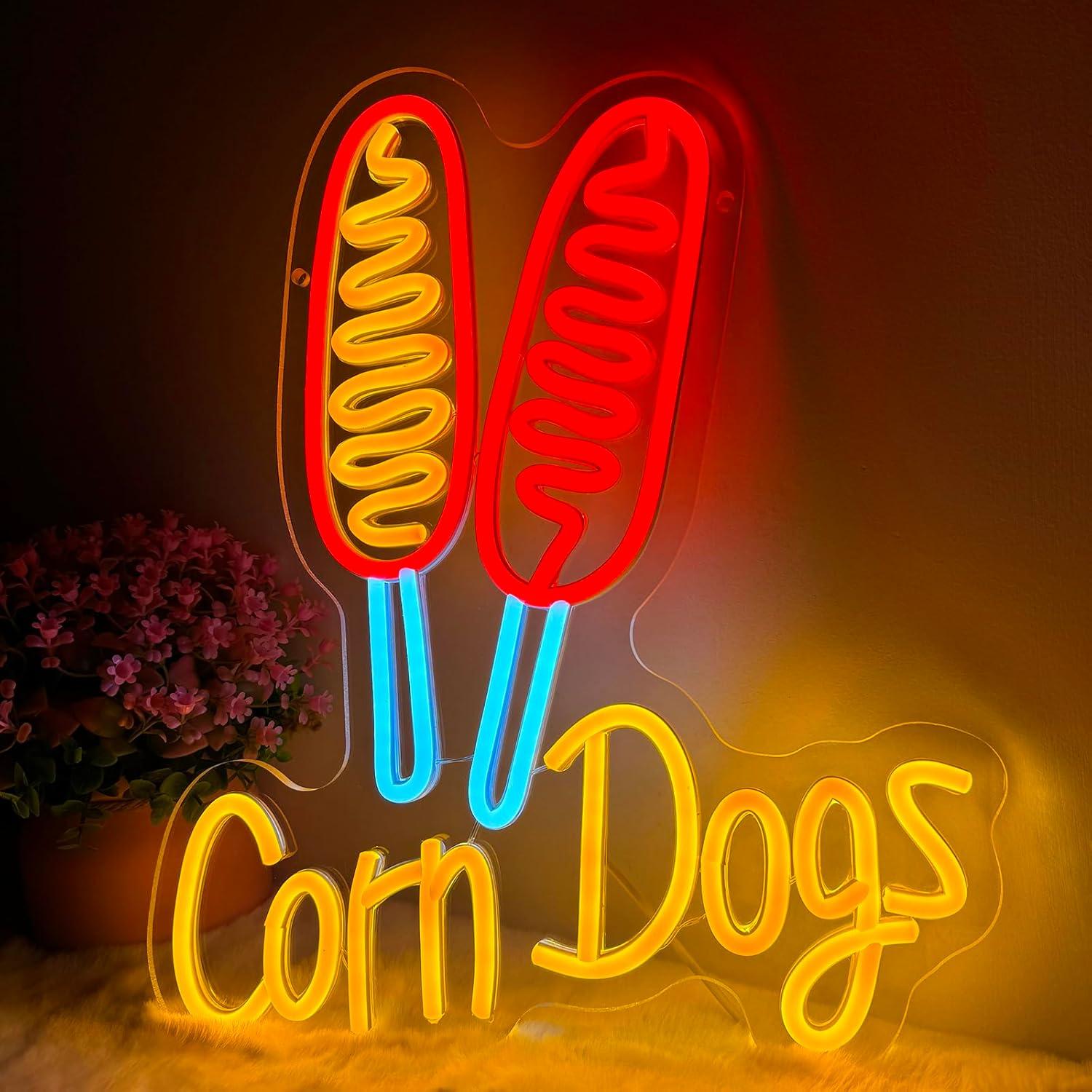 Wedding Led - Maïsbroodje Neonbord Snack USB Dimbare LED