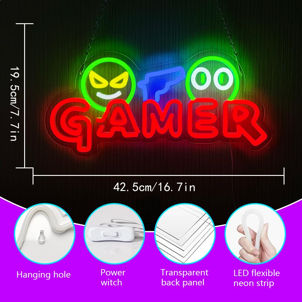 Gamer Neon Sign LED Wandlamp A - Wedding Led recensie en prijs