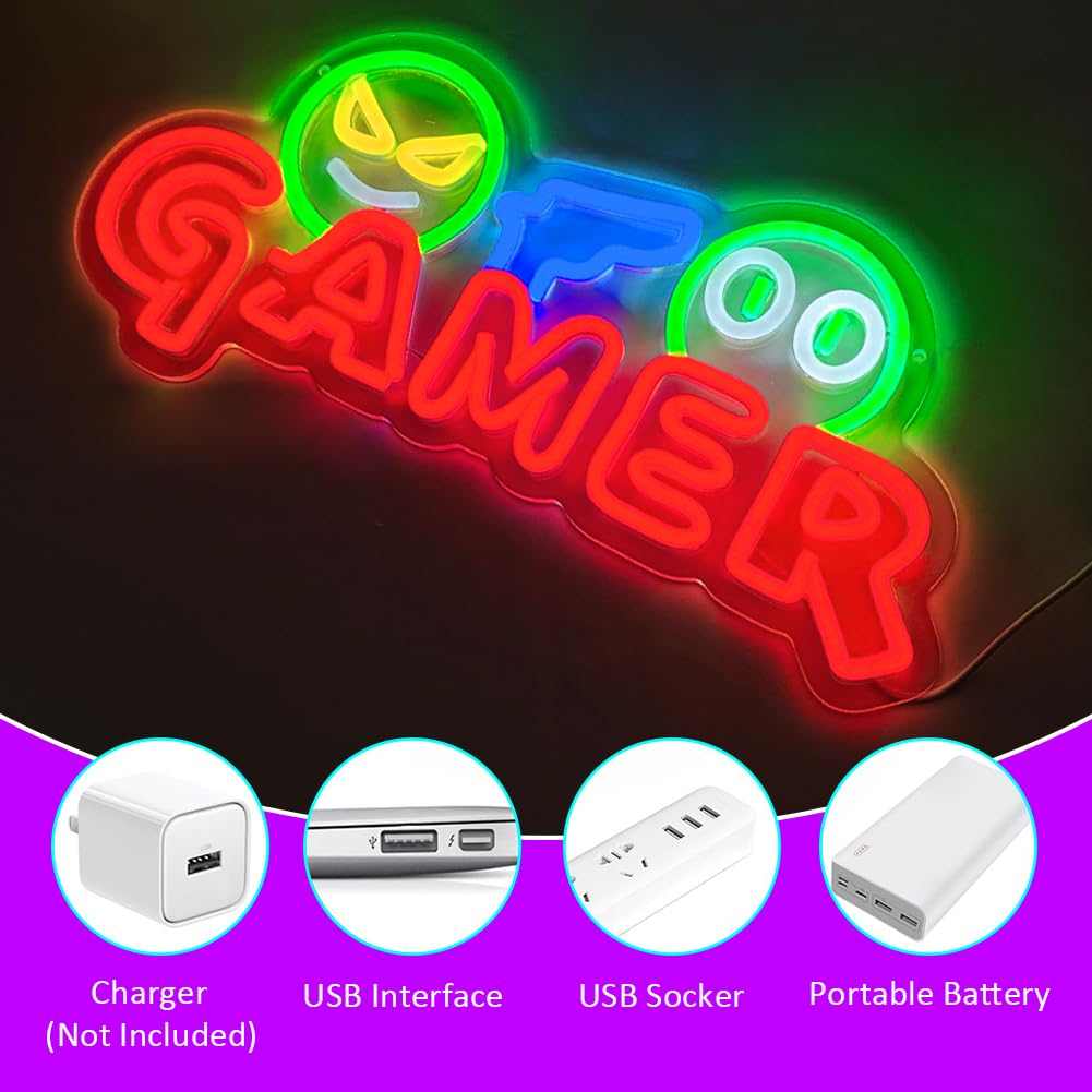 Gamer Neon Sign LED Wandlamp A - Wedding Led recensie en prijs