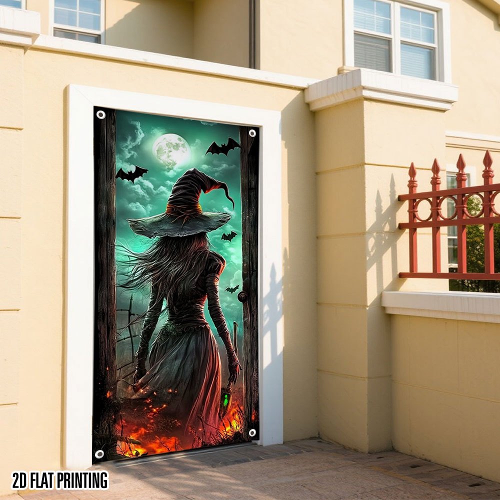 2D platte Halloween-heks bezoe - Wedding Power Supply recensie en prijs