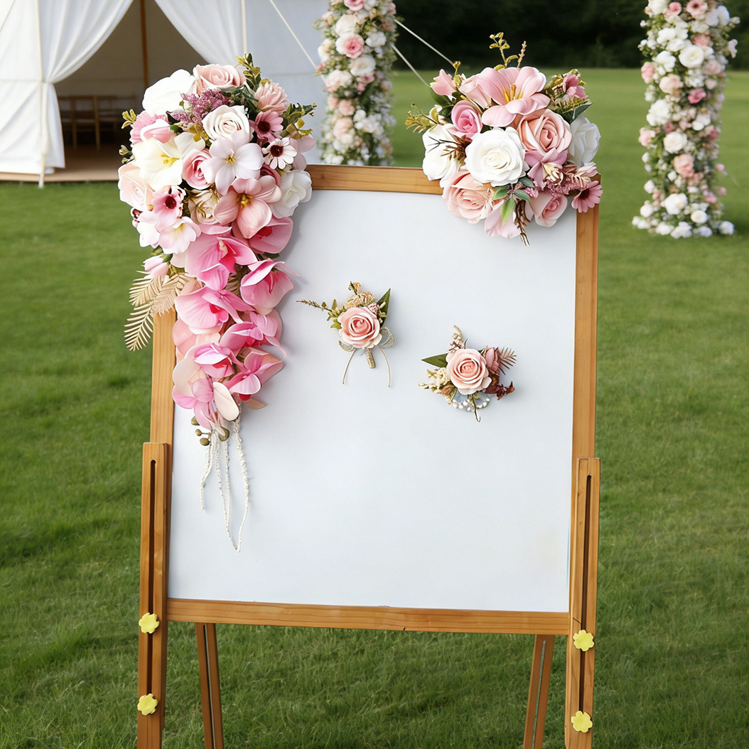 Yannew Roze Bruidsboeket Corsa - Wedding Ceremony Supply recensie en prijs
