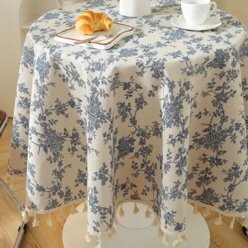 Bloemen linnen katoenen tafelk - Wedding Ceremony Supply recensie en prijs