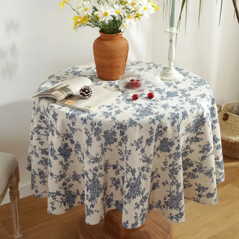 Bloemen linnen katoenen tafelk - Wedding Ceremony Supply recensie en prijs