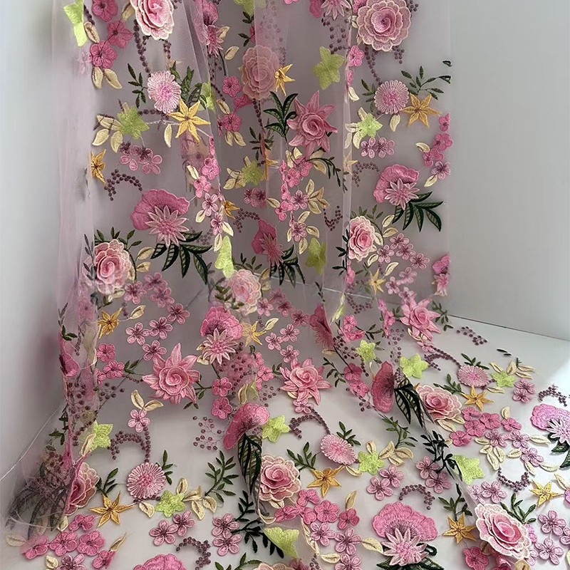 90x130cm 3D Bloemig Geborduurd - Wedding Supply Wholesale recensie en prijs