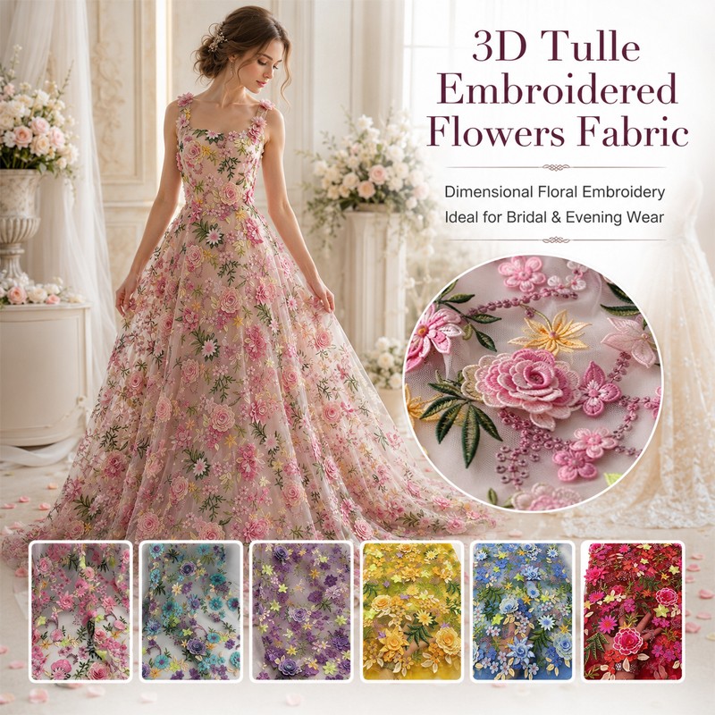 90x130cm 3D Bloemig Geborduurd - Wedding Supply Wholesale recensie en prijs