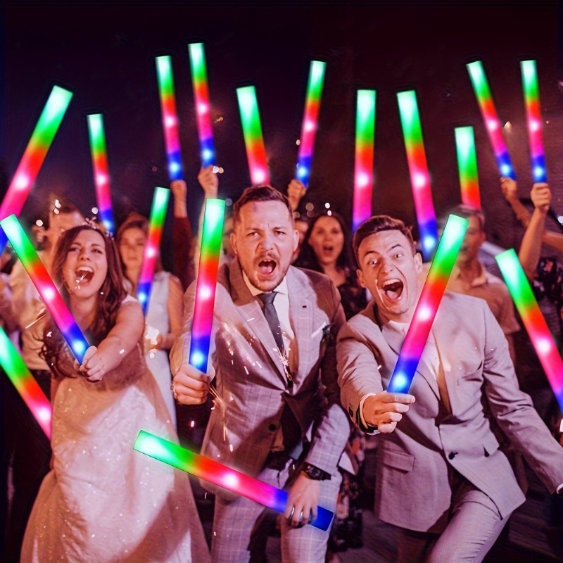 Herbruikbare LED-schuimstokken - Wedding Power Supply recensie en prijs