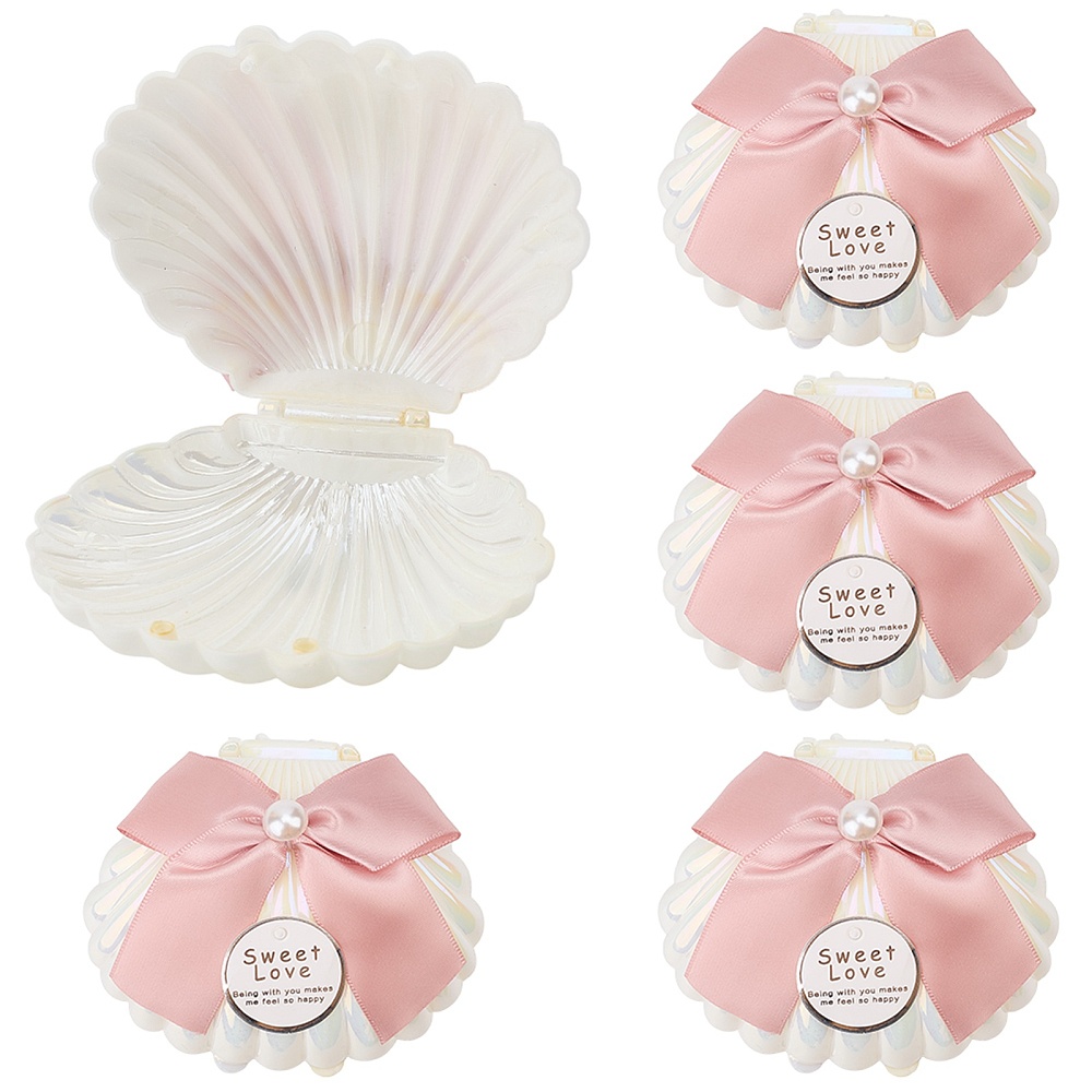 5 stuks schelpvormige plastic  - Wedding Packaging recensie en prijs