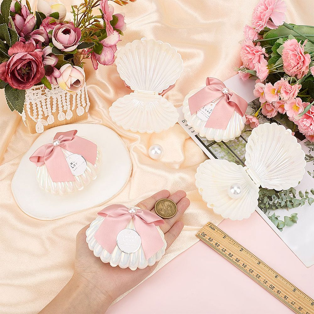 5 stuks schelpvormige plastic  - Wedding Packaging recensie en prijs