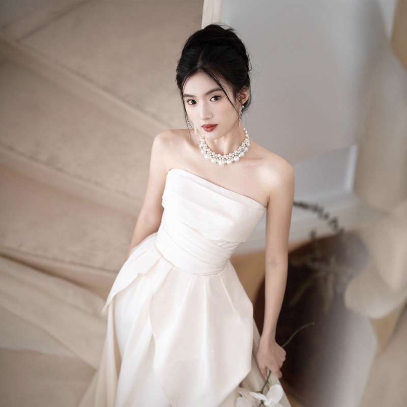 Franse strapless bruidsjurk vo - Wedding Led recensie en prijs