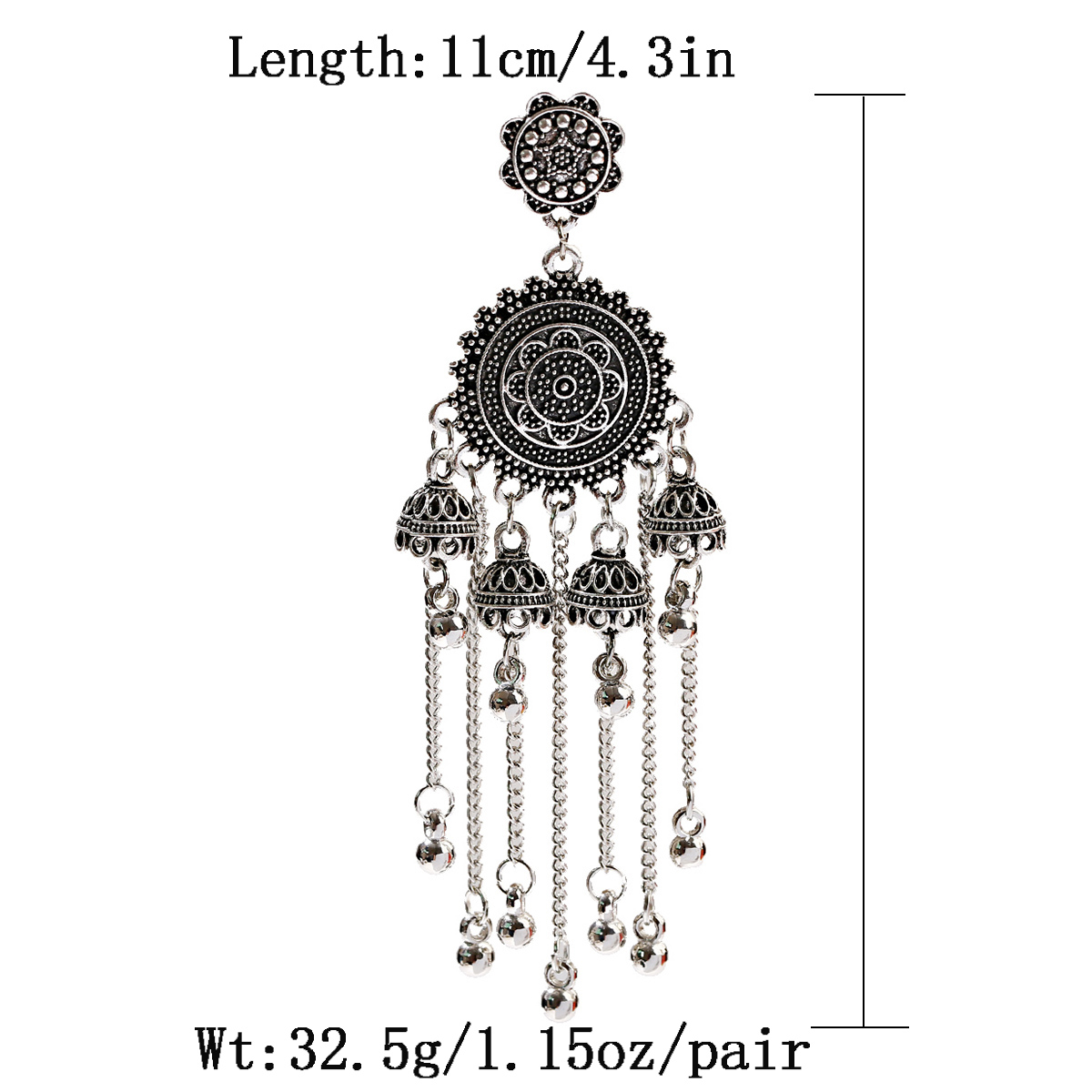Keten Pendientes Oorbel En Haa - Indian Wedding Supply recensie en prijs