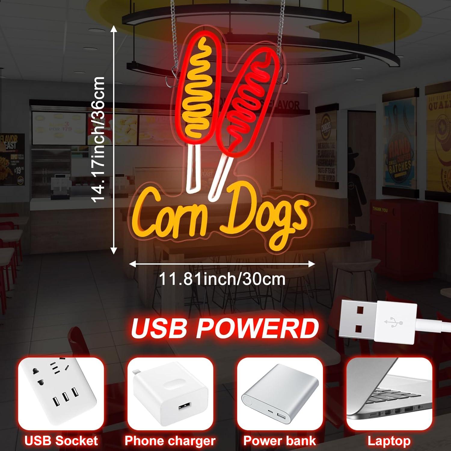 Maïsbroodje Neonbord Snack USB - Wedding Led recensie en prijs