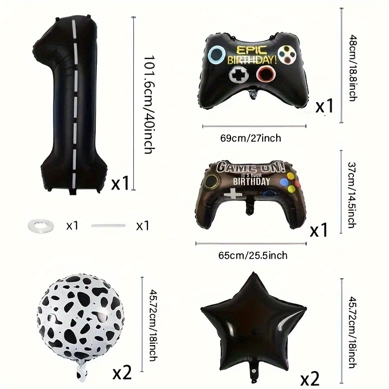 9 stuks Gamepad Ballonnen Spel - Wedding Supply Online recensie en prijs